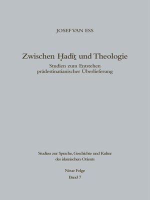 cover image of Zwischen Hadit und Theologie